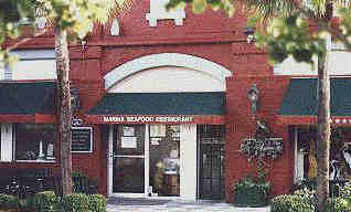 Marina Seafood, an elegant restuarant in Fernandina